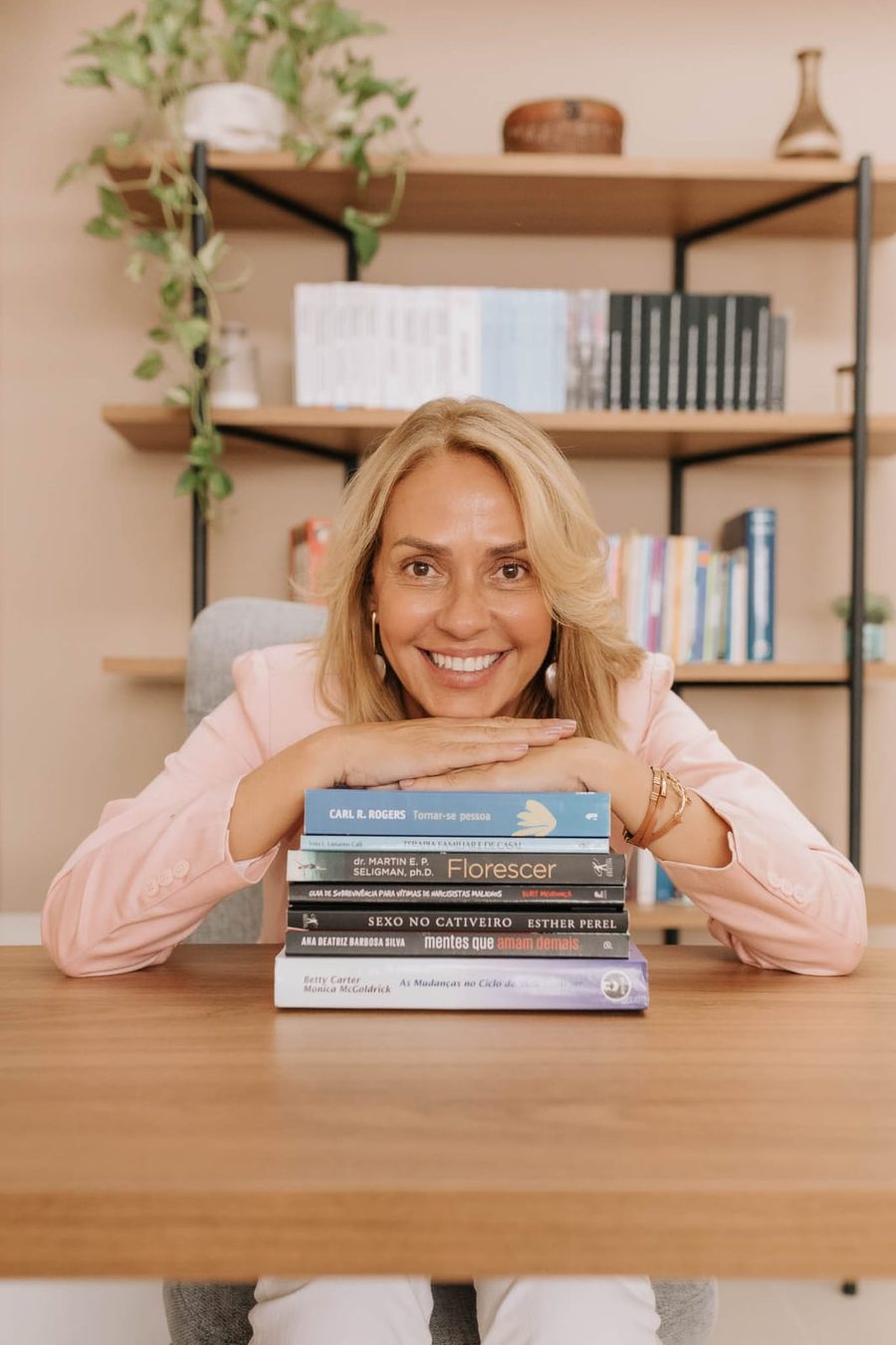 Livros de referência em Psicologia usados por Inara Lopes em sua prática clínica